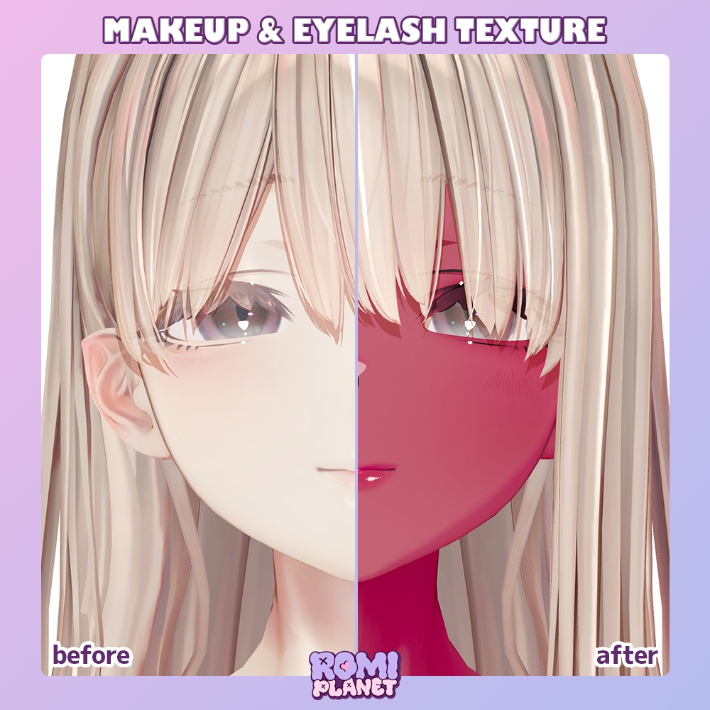 【蠱惑のミダリス専用】みだれいろ🥀ボディー&メイクテクスチャ - Midaris Body Texture