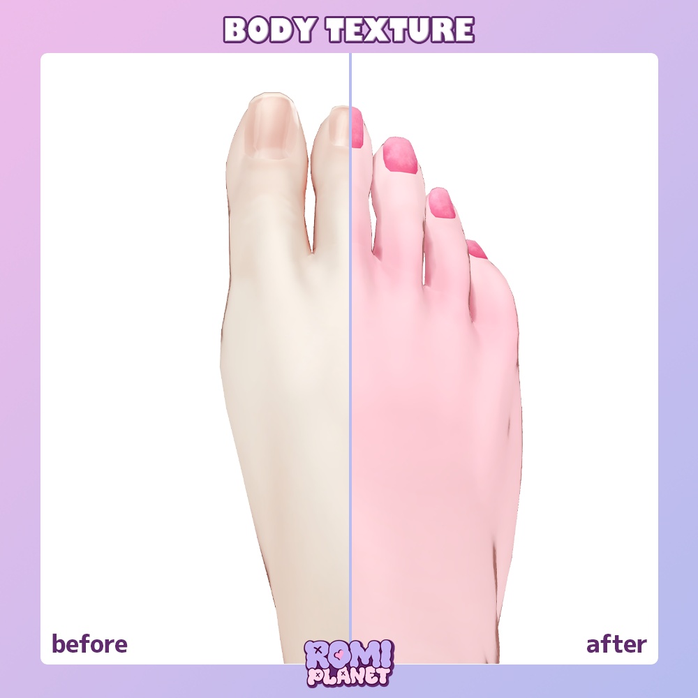 【蠱惑のミダリス専用】みだれいろ🥀ボディー&メイクテクスチャ - Midaris Body Texture