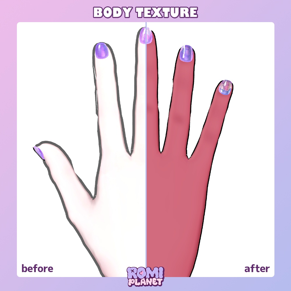 【たゆた専用】ゆらめき🫧ボディー&メイクテクスチャ - Tayuta Body Texture