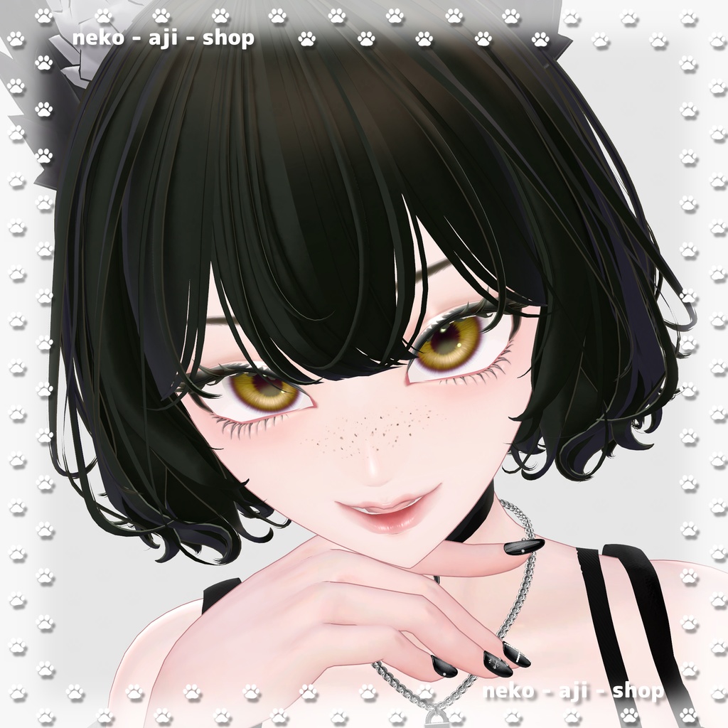 【LUMINA/ルミナ対応】Eyes texture + Makeup texture + Face Blendshape🩶002