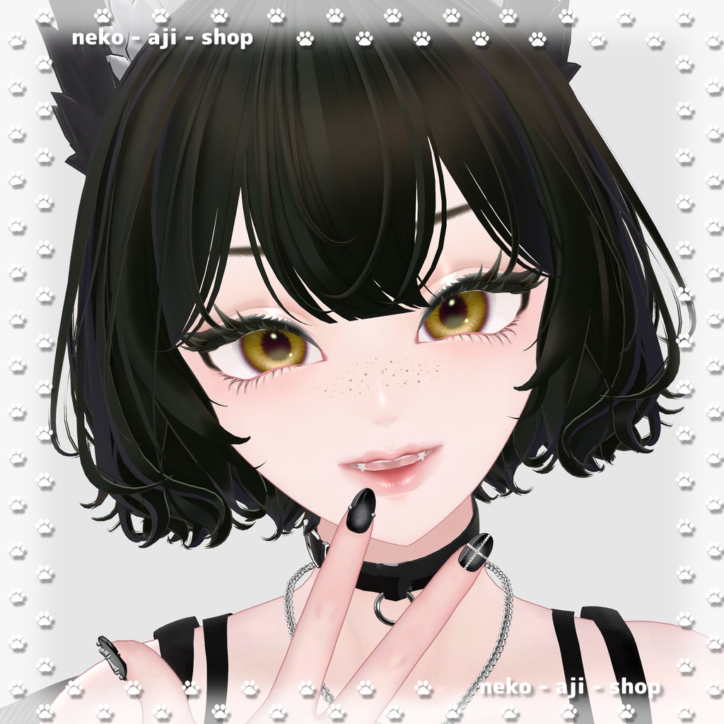 【LUMINA/ルミナ対応】Eyes texture + Makeup texture + Face Blendshape🩶002