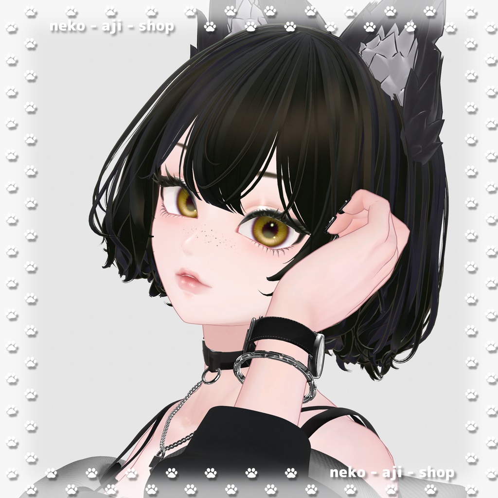 【LUMINA/ルミナ対応】Eyes texture + Makeup texture + Face Blendshape🩶002