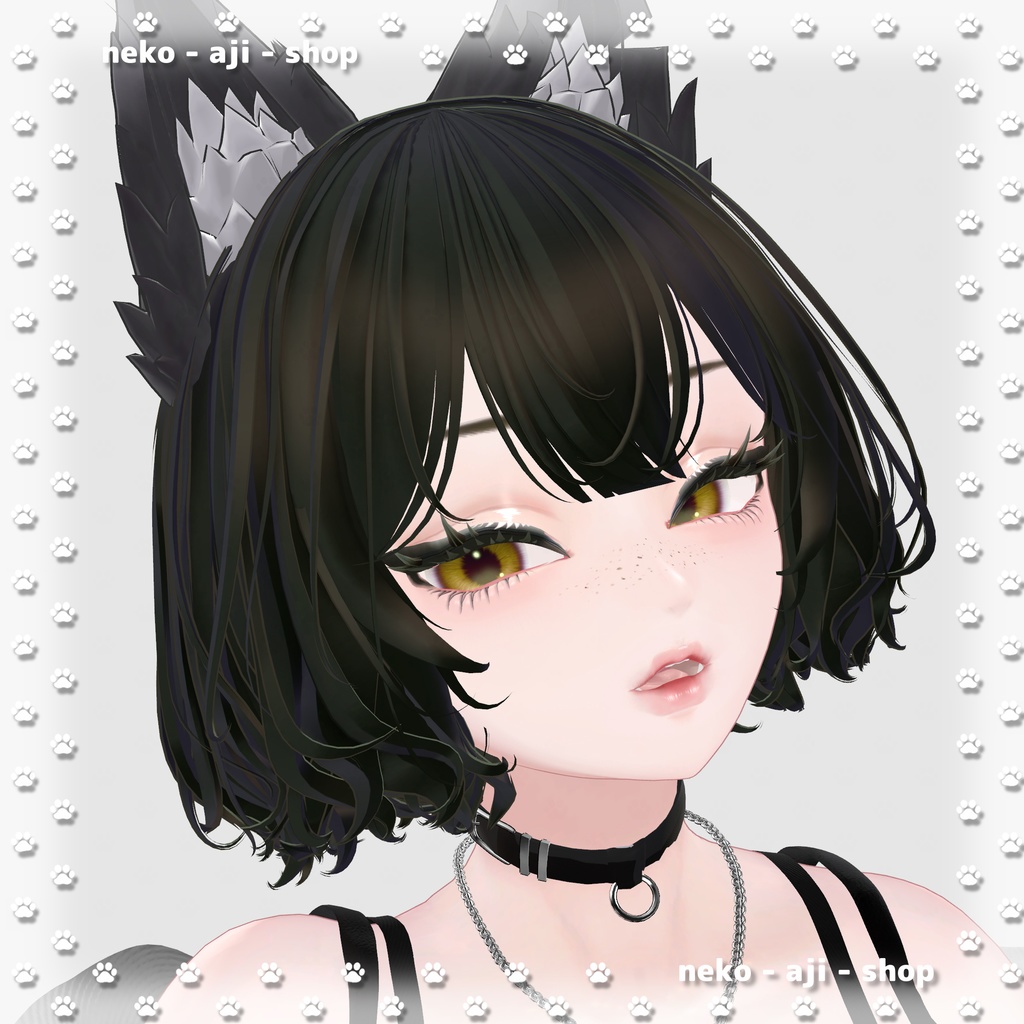 【LUMINA/ルミナ対応】Eyes texture + Makeup texture + Face Blendshape🩶002