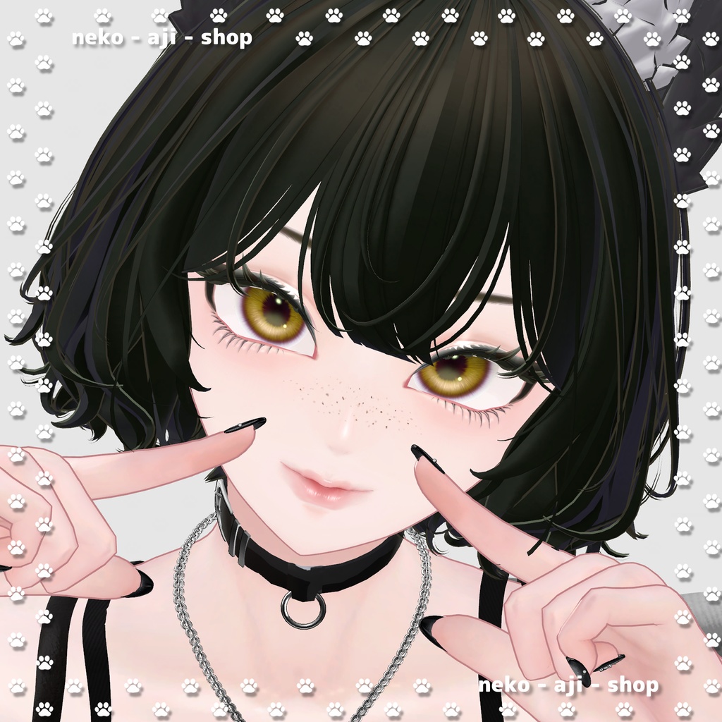 ♡無料/FREE♡フェイクそばかす_Fake freckles_汎用テクスチャ