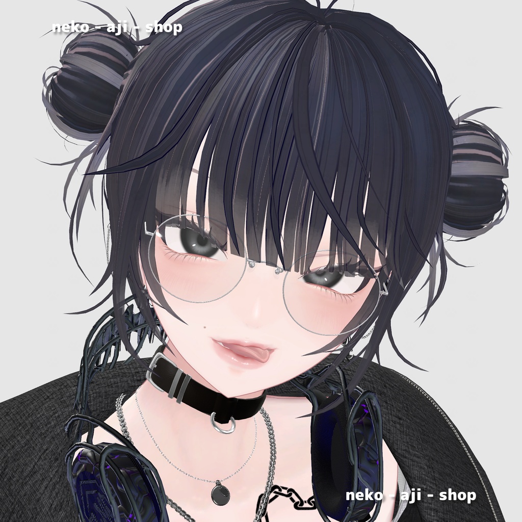【LUMINA/ルミナ対応】Eyes texture + Makeup texture + Face Blendshape + Face Animation🩶004