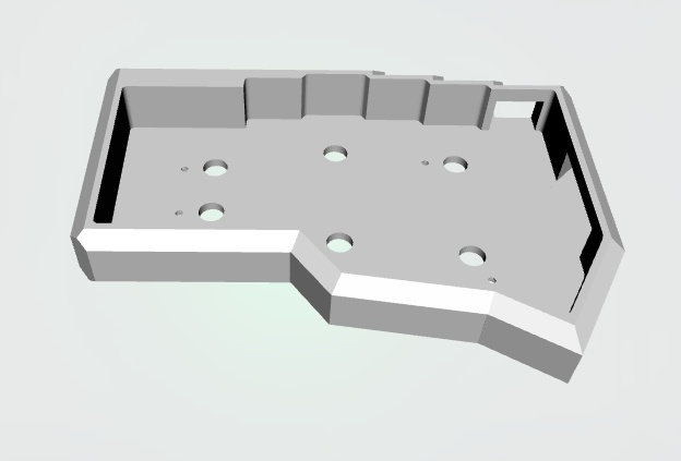 corne keyboard case hexacorne