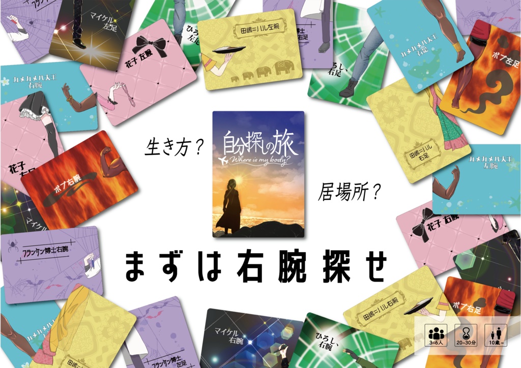 自分探しの旅 ~Where is my body?~