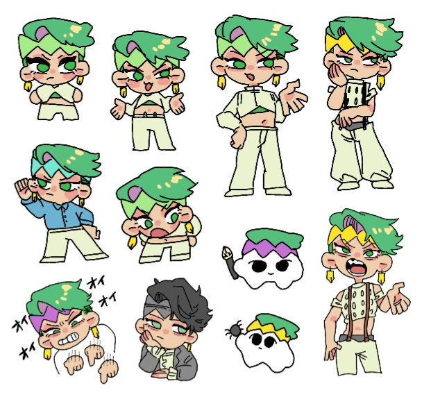 岸辺露伴フレークシール