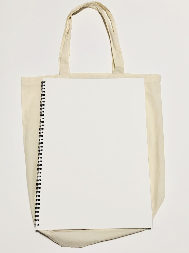 爆発うさぎのエコバッグ