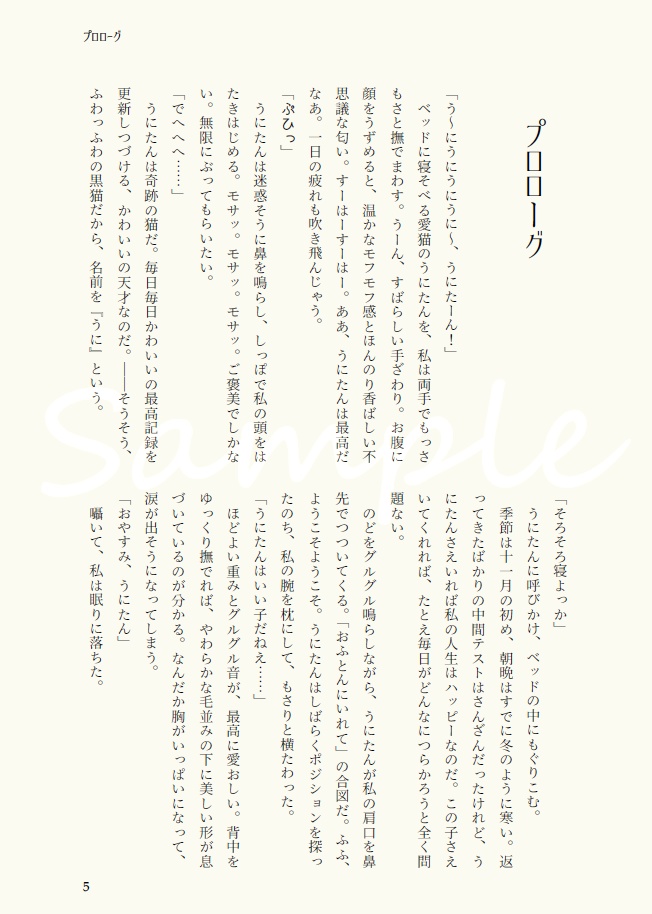 【小説】あかり・イン・にゃんだーランド〈上巻〉