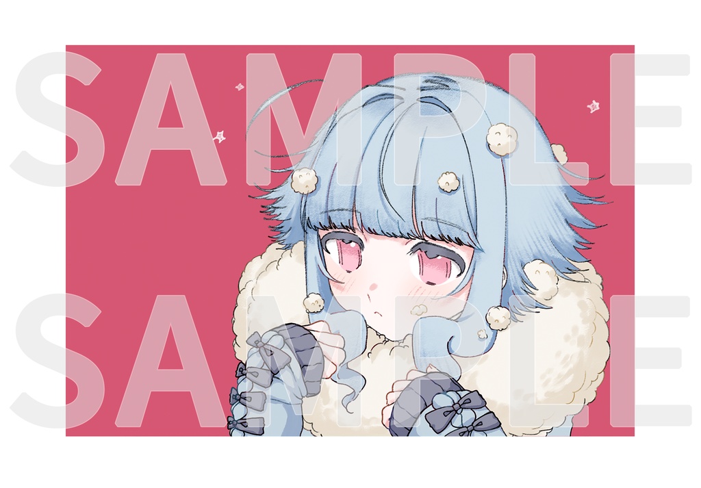 ふわふわJKポストカード