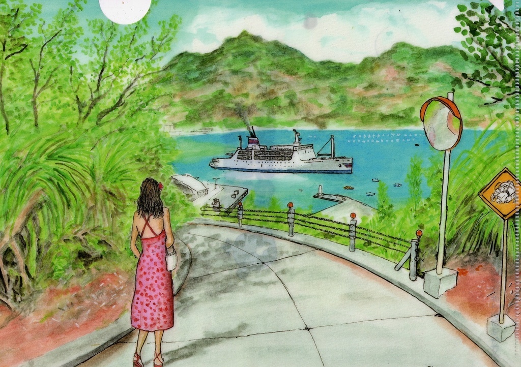 【新作】東京の島々と船のクリアファイル(3枚セット)