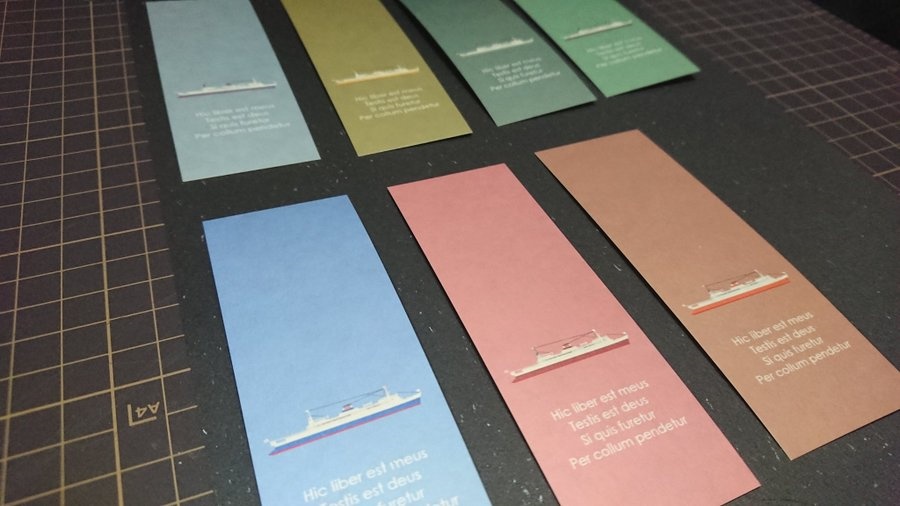 青函連絡船の栞・7隻セット