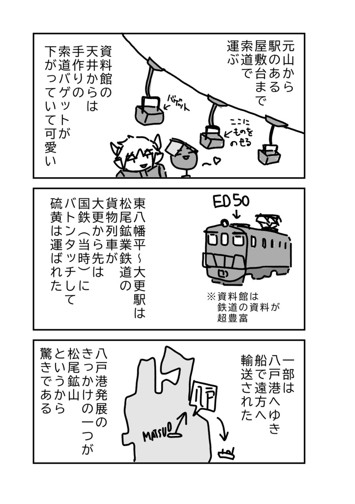 すぎおとひつじの突発!ぶらり旅!松尾鉱山資料館編