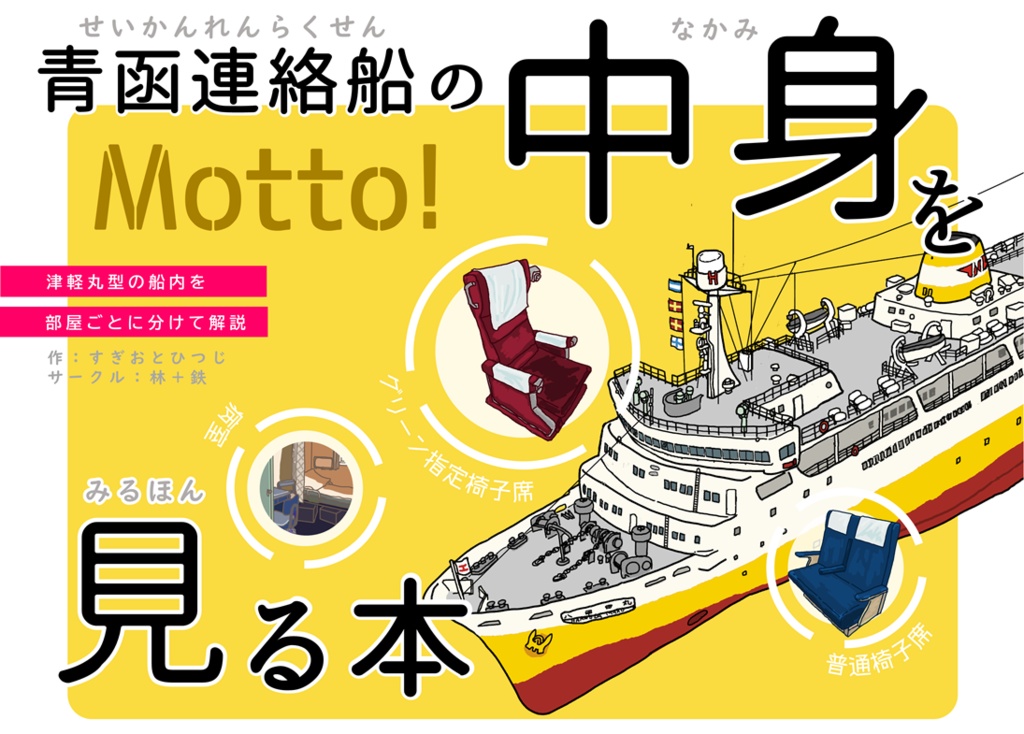 【新刊】青函連絡船の中身をMotto!見る本