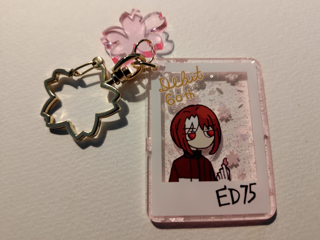 【新作】ED75デビュー60年おめでとうアクリルキーホルダー