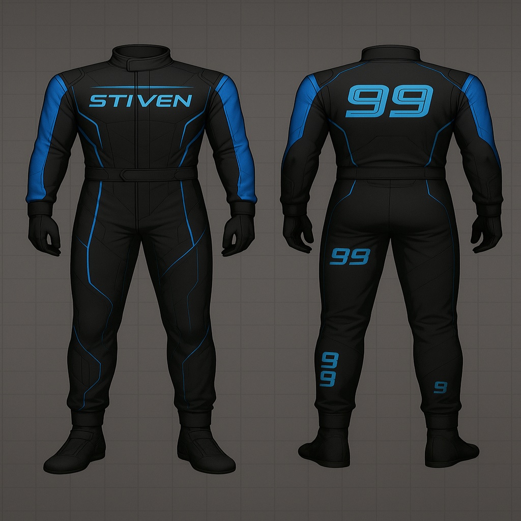 F1 Racing Suit for VRoid / スタイリッシュF1スーツ