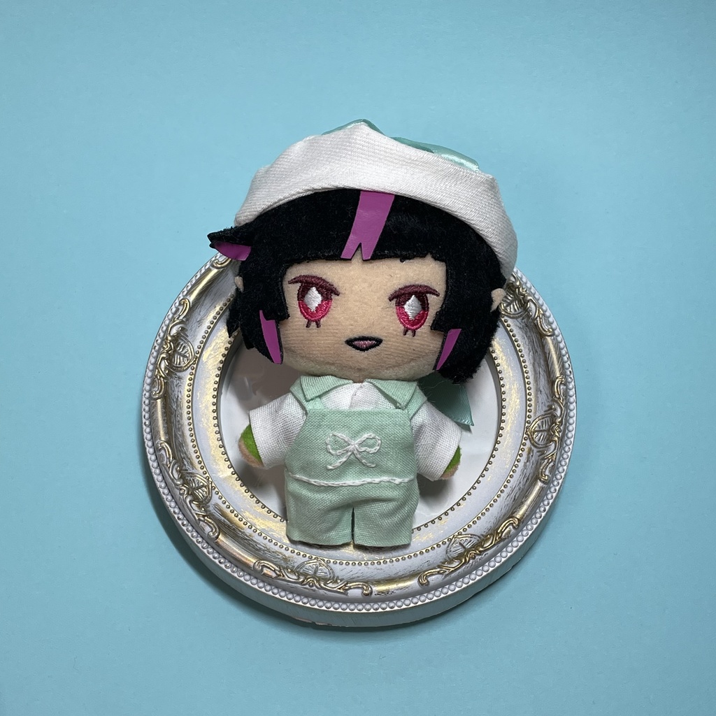 【5月】サロペット ベレー帽【ミント】