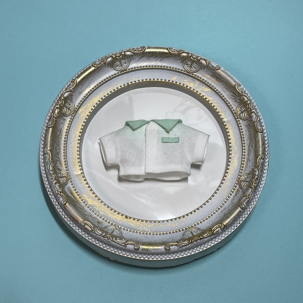 【5月】サロペット ベレー帽【ミント】