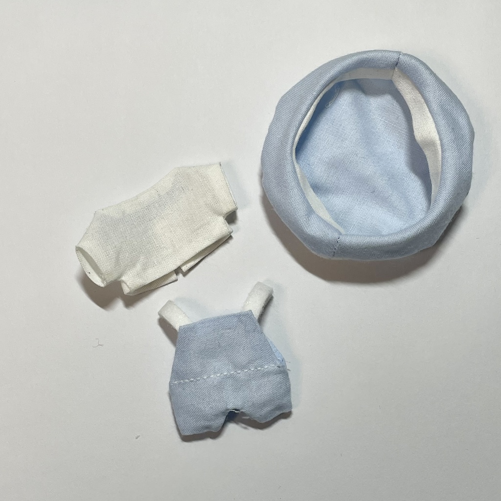 【9月】水色サロペット【なりきり】