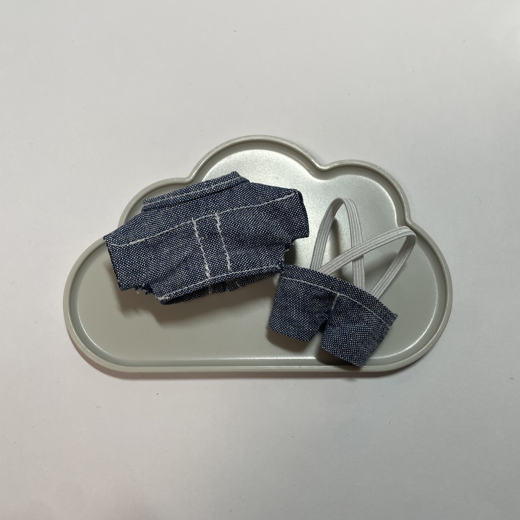 【4月】デニム風風セットアップ💙