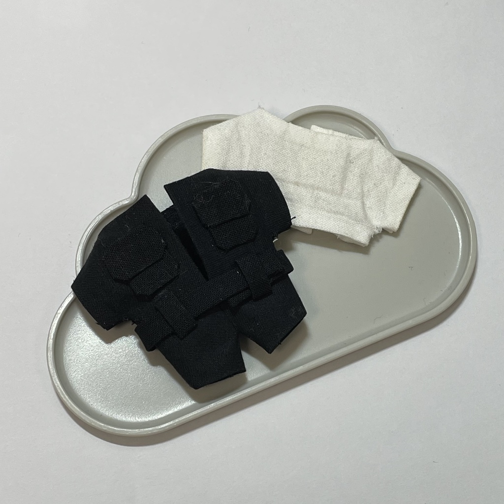 【6月】黒色つなぎ【なりきり】