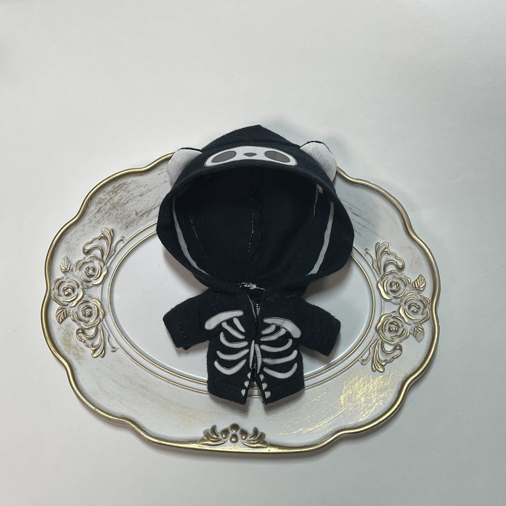 【9月】スカルビックパーカー【ハロウィン】