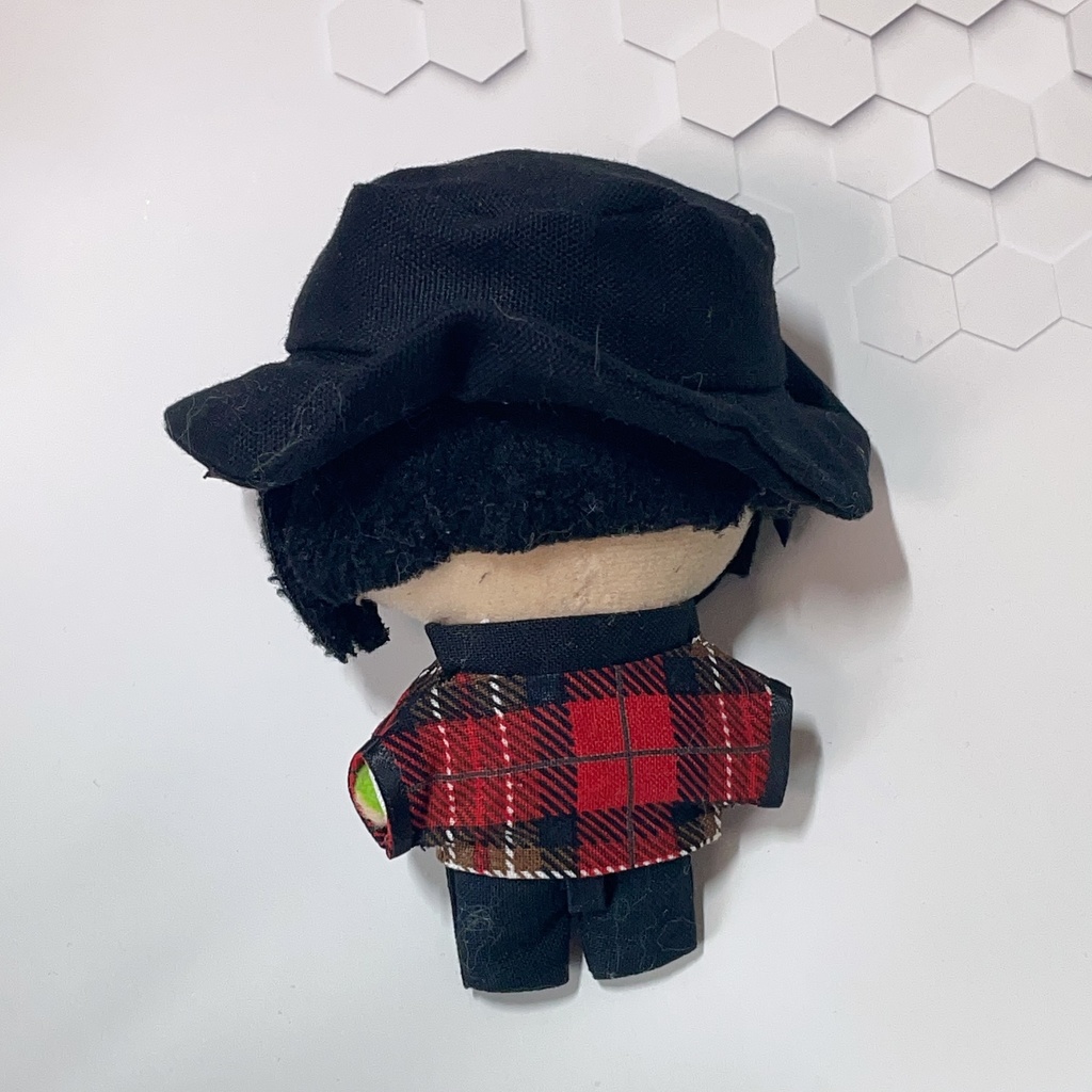 【7月】赤チェックチャイナシャツ