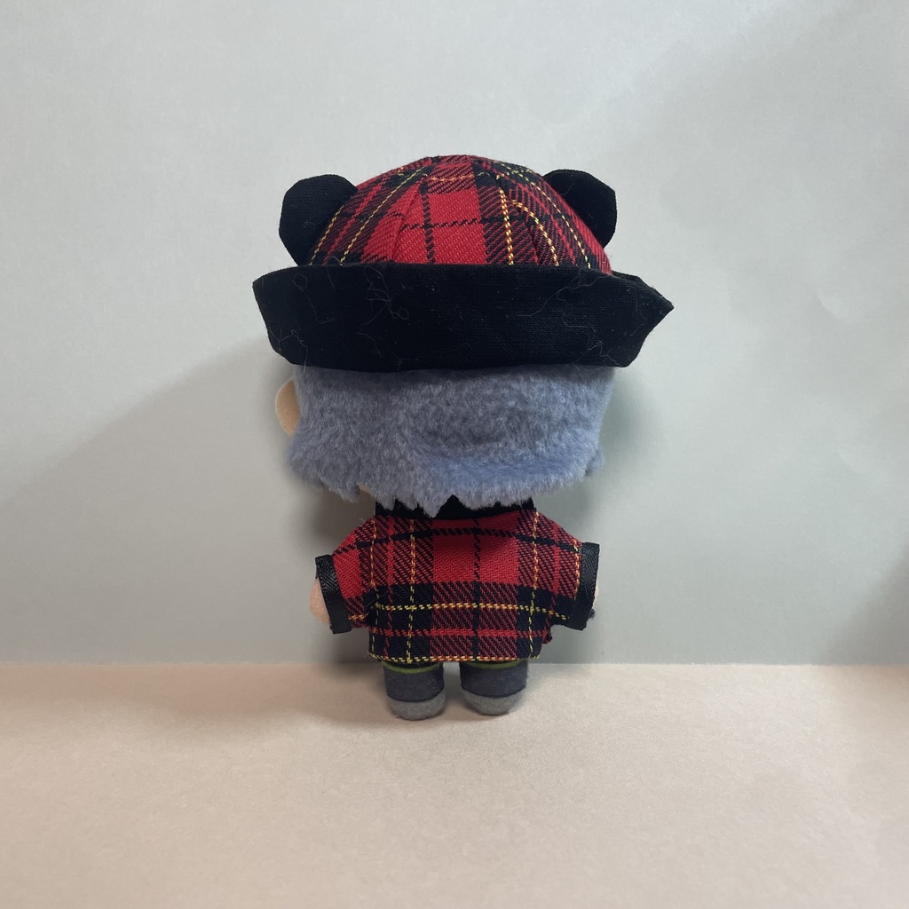 【9月】赤チェックチャイナ