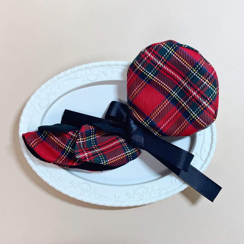 【11/2 18時ー】秋の赤色チェックセットアップ