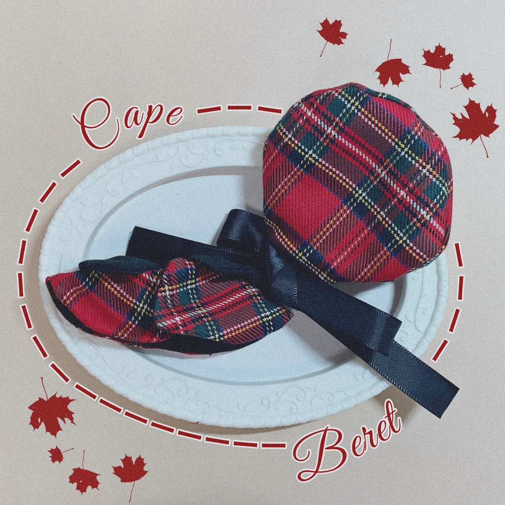 【11/2 18時ー】秋の赤色チェックセットアップ