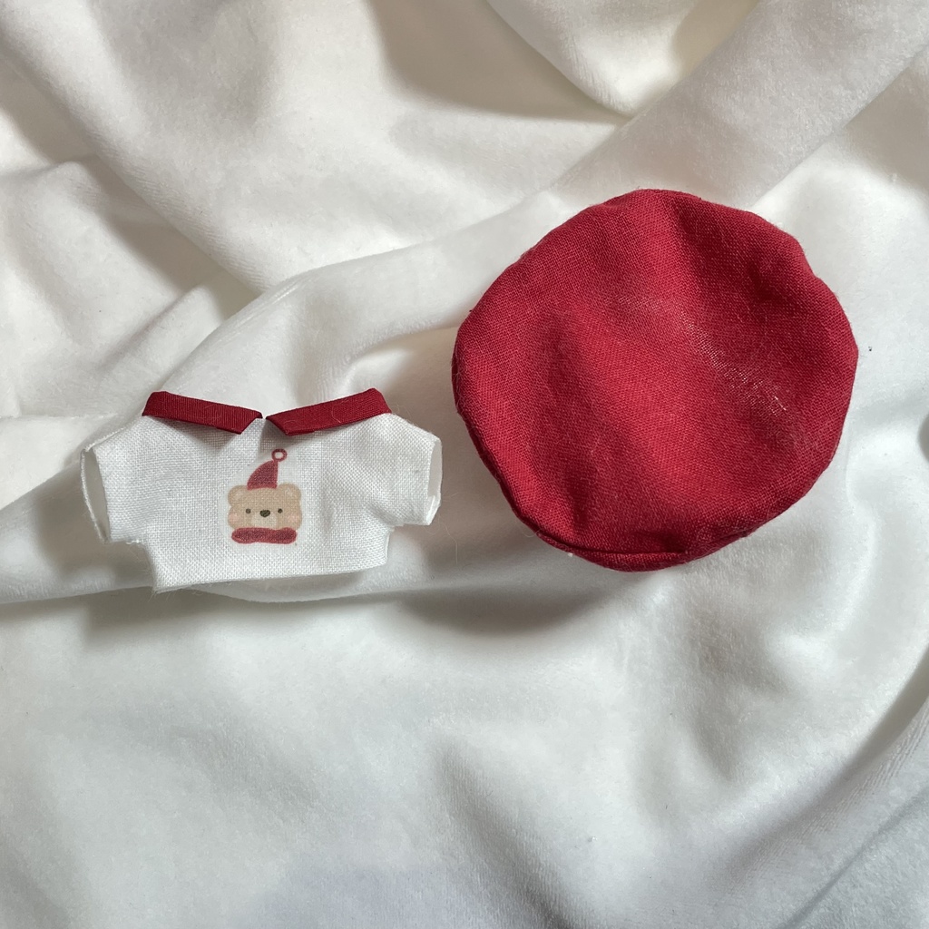 【12/6 18時ー】♦️赤色くまさんたせっと🧸