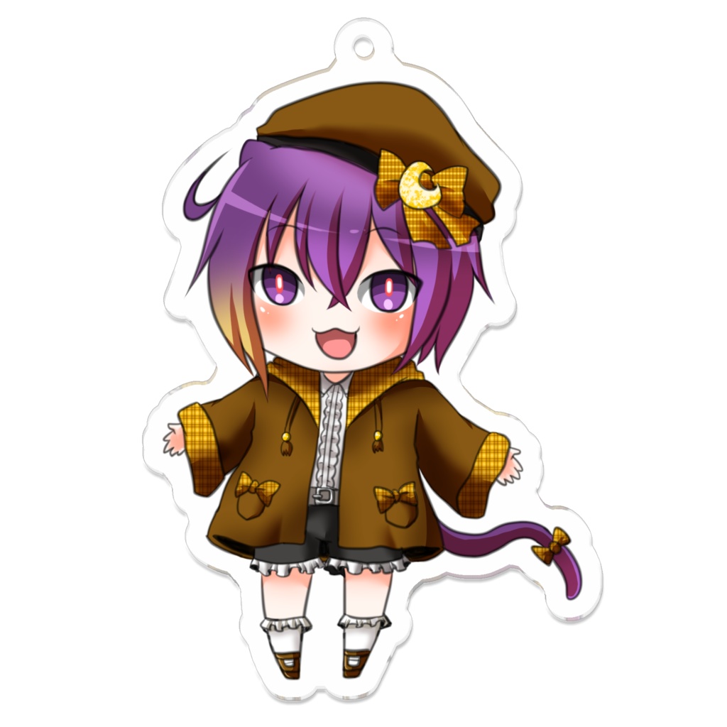 バレンタインにゃいす アクリルキーホルダー