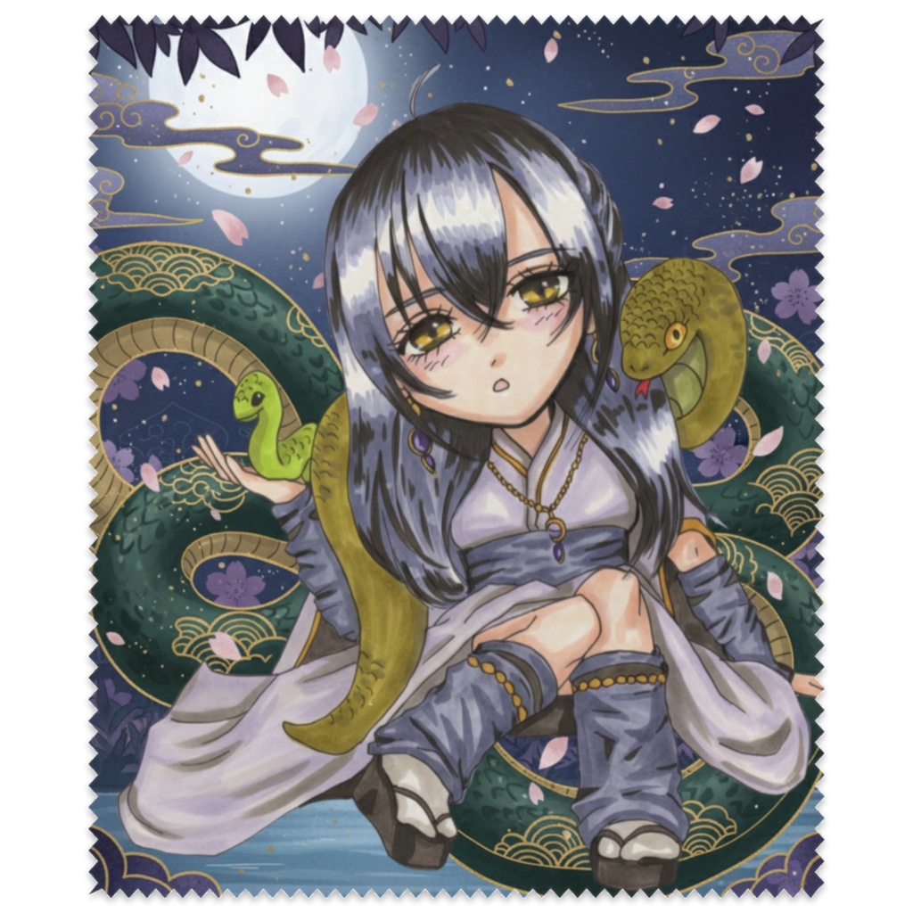 【十二美神】翠蓮(すいれん)マルチクリーナー(メガネ拭き)