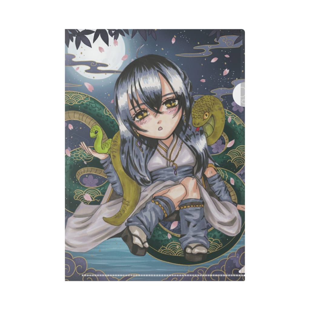 【十二美神】翠蓮（すいれん）A4クリアファイル