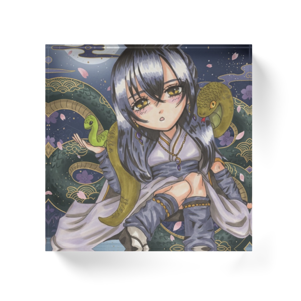 【十二美神】翠蓮(すいれん) プレミアム・アクリルブロック