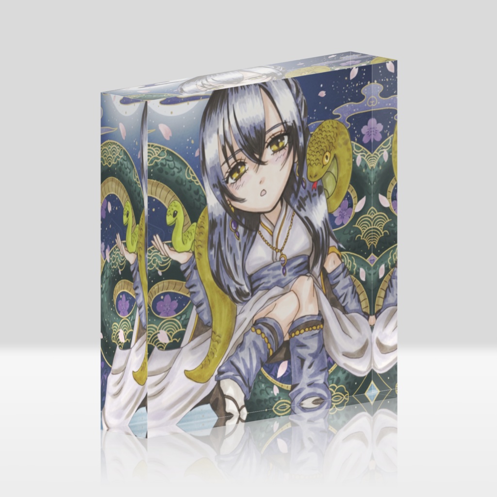 【十二美神】翠蓮(すいれん) プレミアム・アクリルブロック