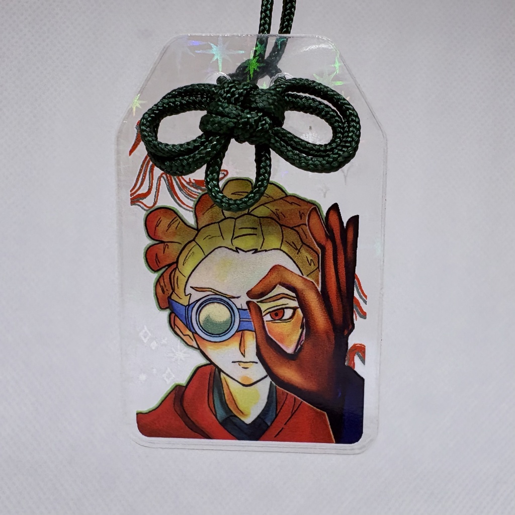 先見之明守(お守り型アクキー)