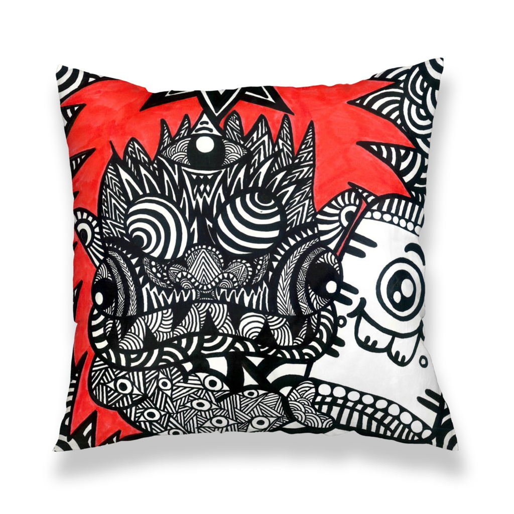 『L.L.L x b.e.d』クッションカバー