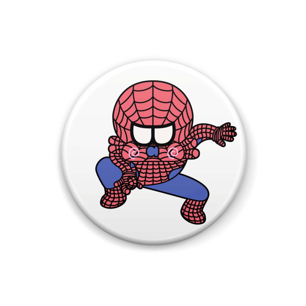 『スパイダージャー』缶バッジ