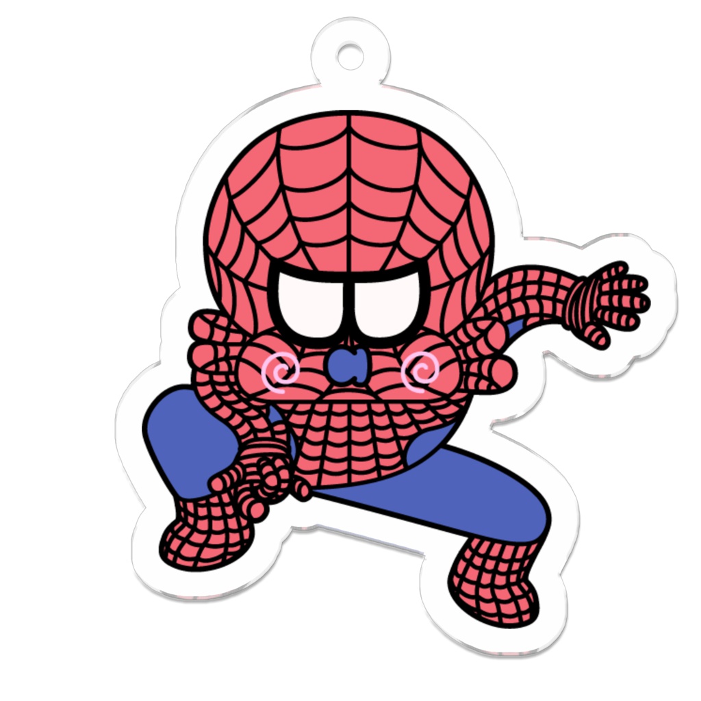 『スパイダージャー』キーホルダー