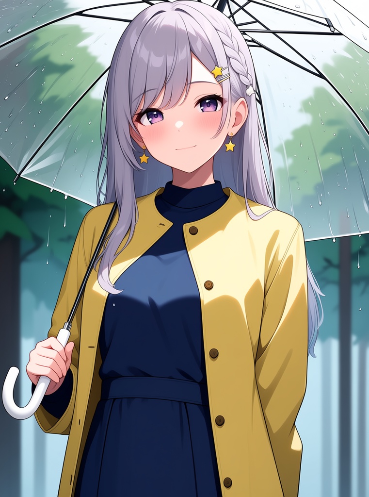 【AI生成/オリジナルキャラ】星詠ルナ 衣装違いイラスト集 Vol.2 - クリスマス・スキー・天文台職員など10種の衣装50枚