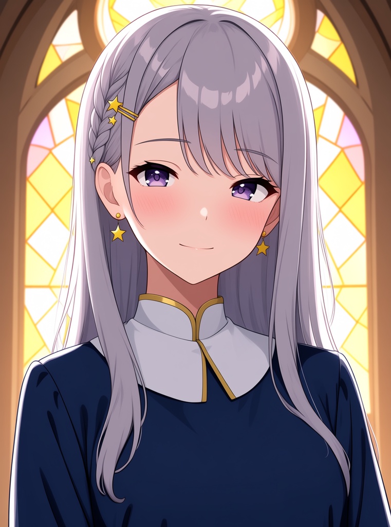 【AI生成/オリジナルキャラ】星詠ルナ 衣装違いイラスト集 Vol.5(職業編2) - 時計職人・鷹匠・ピアニストなど10種の衣装50枚