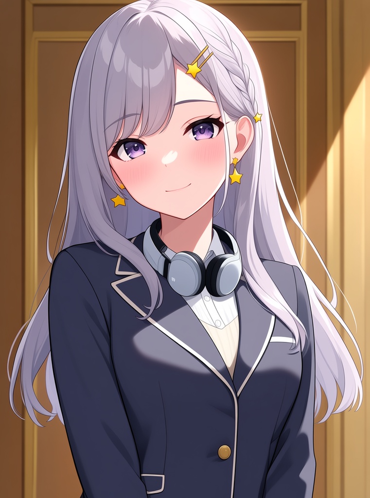 【AI生成/オリジナルキャラ】星詠ルナ 衣装違いイラスト集 Vol.8 - マジシャン・星占い師・バレエダンサーなど10種の衣装50枚
