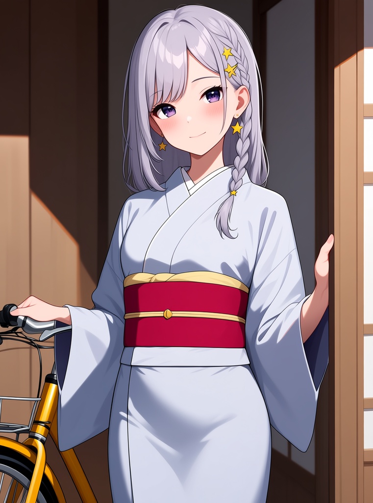 【AI生成/オリジナルキャラ】星詠ルナ 衣装違いイラスト集 Vol.8 - マジシャン・星占い師・バレエダンサーなど10種の衣装50枚