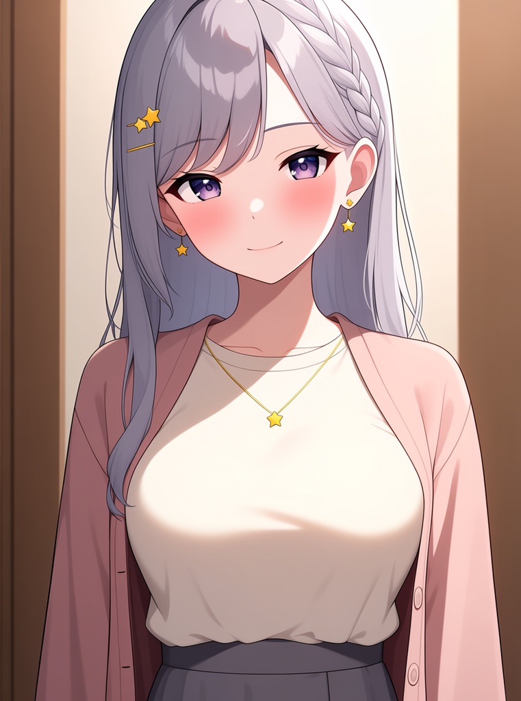 【AI生成/オリジナルキャラ】星詠ルナ 衣装違いイラスト集 Vol.10 - ショコラティエ・コーヒー焙煎士・サーカス団長など10種の衣装50枚