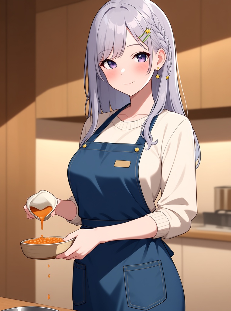 【AI生成/オリジナルキャラ】星詠ルナ 衣装違いイラスト集 Vol.10 - ショコラティエ・コーヒー焙煎士・サーカス団長など10種の衣装50枚