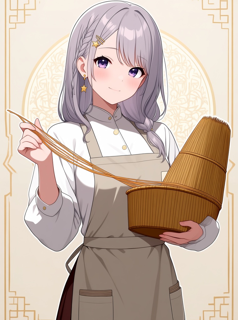 【AI生成/オリジナルキャラ】星詠ルナ 衣装違いイラスト集 Vol.10 - ショコラティエ・コーヒー焙煎士・サーカス団長など10種の衣装50枚