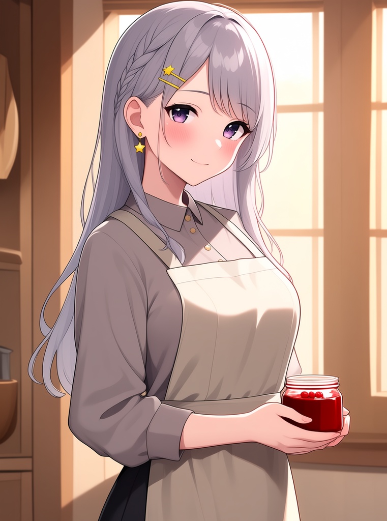 【AI生成/オリジナルキャラ】星詠ルナ 衣装違いイラスト集 Vol.10 - ショコラティエ・コーヒー焙煎士・サーカス団長など10種の衣装50枚