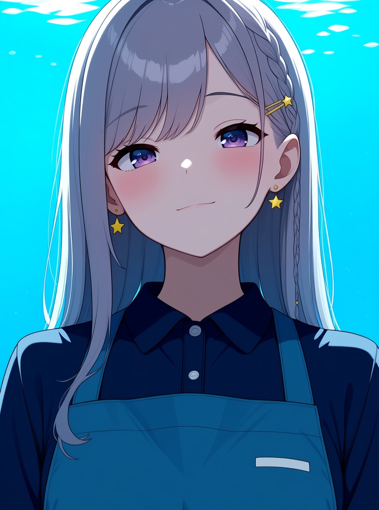 【AI生成/オリジナルキャラ】星詠ルナ 衣装違いイラスト集 Vol.11 - 考古学者・ホテルコンシェルジュ・バーテンダーなど10種の衣装50枚